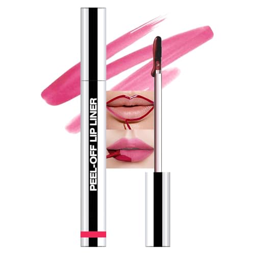 KXmzeG Matte Peel-Off Lip Stain & Lip Liner - Long Lasting Waterproof Lip Gloss