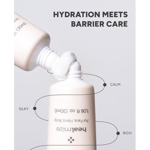 Ceramide Cream | Korean Skin Care Moisturizer for Face & Hand & Body | Ceramide Moisturizer for Skin Repair | Hydrating Cream for Deep Moisture & Body Care