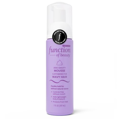 Function of Beauty Wavy Hair Mousse - Lightweight Volume & Frizz Control