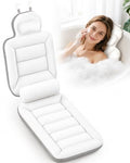 Full Body Bath Pillow 52" x 17" - Extra Thick Ergonomic Support