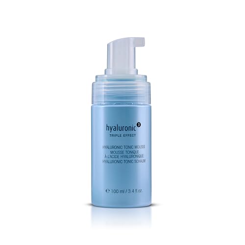 ?tre belle Hyaluronic Triple Effect Tonic Mousse, Skin Care for Women, Hydrating Toner Foam, Made with Hyaluronic Acid, Witch Hazel & Kiwi Extract for All Skin Types, 100 mL