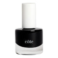 Cote Beauty Raven Black Nail Polish - Vegan & Long Lasting 0.27 Fl Oz