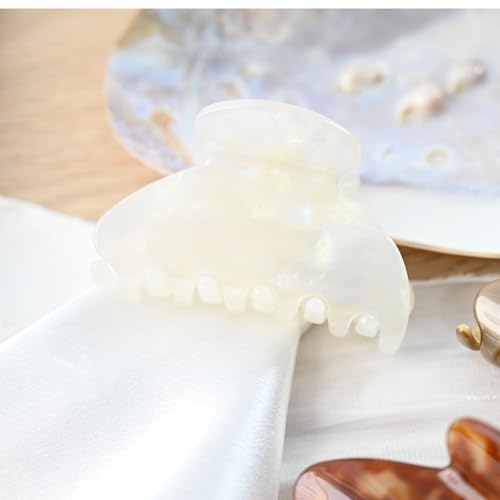 Handmade Acetate Hair Claw Clip - Tortoise Shell Barrette