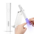 AIRSEE Mini UV LED Nail Lamp with Folding Stand - Portable Gel Light