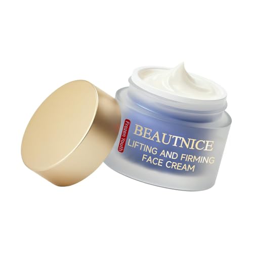 Anti-Aging Face Moisturizer, Lifting Firming Neck Cream to Reduce Fine Lines for Women and Men with Hyaluronic Acid & Niacinamide,1.76 fl oz
