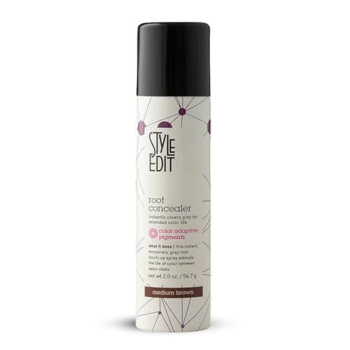 Style Edit Root Touch Up Spray Medium Brown 2oz