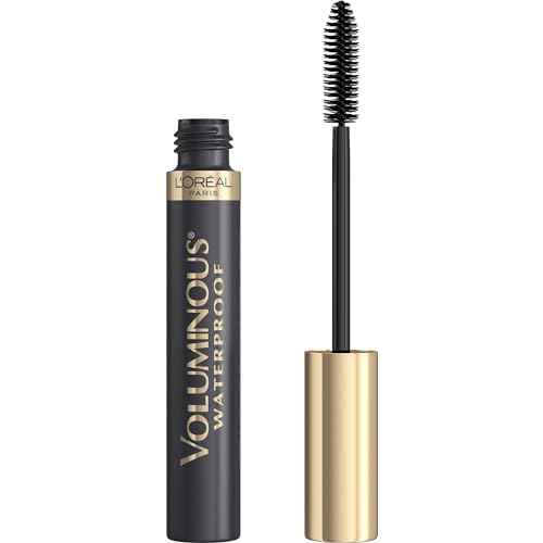 L'Oreal Paris Makeup Voluminous Original Volume Building Waterproof Mascara, Black Brown, 1 Count
