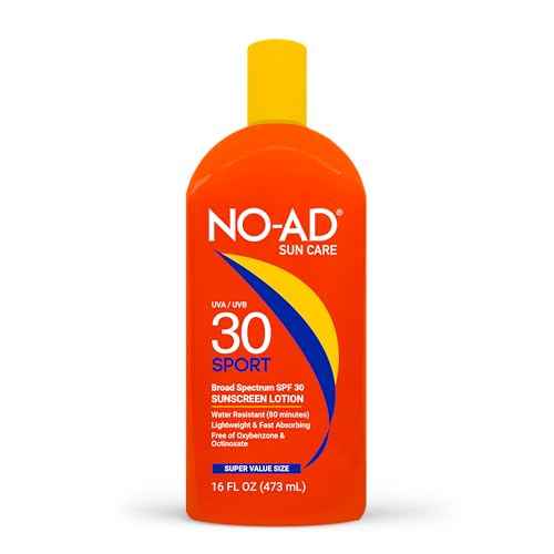 NO-AD | SPF 30 SPORT Sunscreen | 16 fl. oz Bottle