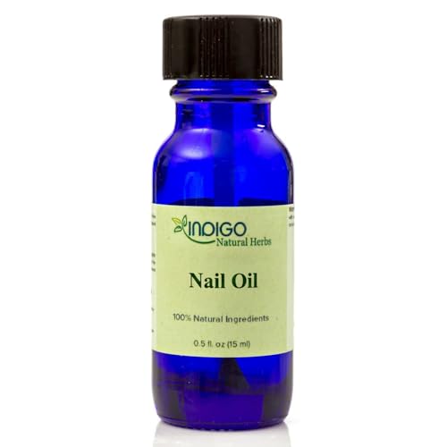 Indigo Natural Herbs Nail Oil - 100% Natural Nail Strengthener (30 ml)