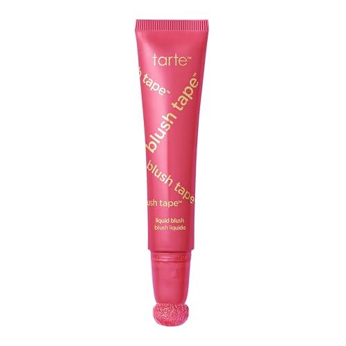 Tarte Liquid Blush Tape – Buildable Satin Finish Blush with Mango & Shea Butter