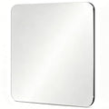 Magnetic Acrylic Locker Mirror - 7.87" Unbreakable & Clear