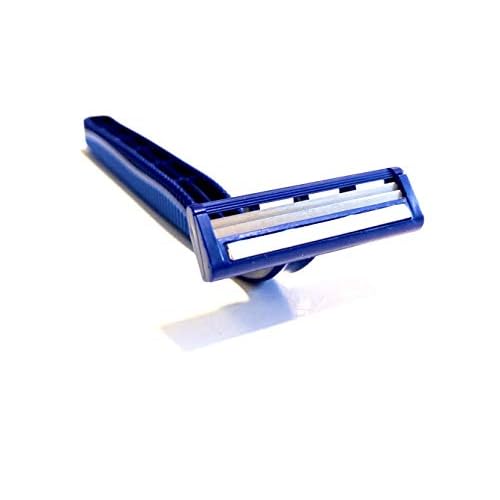 100 Premium Twin Blade Disposable Razors in Bulk - Medical Professional or Home Use