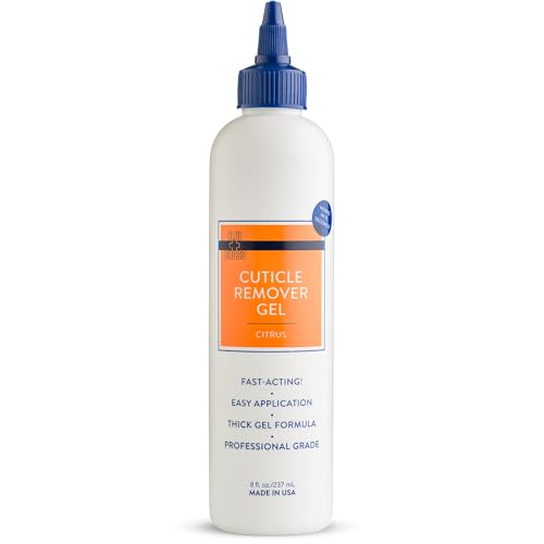 Blue Cross Professional Cuticle Remover Gel - Fast Acting Citrus, 8oz