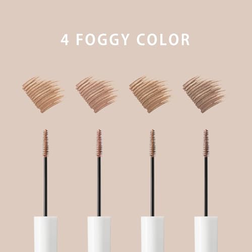 K-Palette Eyebrow Gel, Longwear Brow Color Mascara with Natural Effects, Easy-to-Use Brow Makeup Brush for Defined Eyebrows, Blonde, Foggy Milk Beige