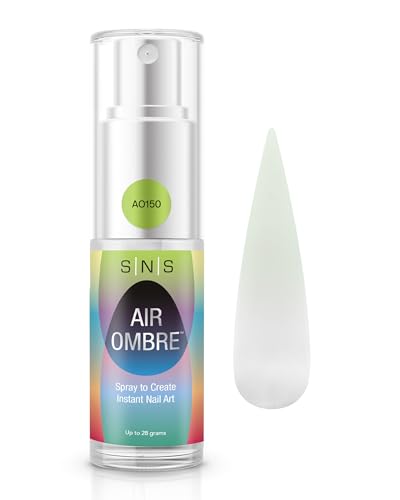 SNS Air Ombre Spray-On Nail Powder - White (AO150) for Dip & Gel