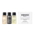 VIDIVICI Clear Deep Cleansing Oil Trio (1.01 fl oz X 3) - Dissolves Waterproof Makeup, Hydrating Cleanser, Travel Friendly
