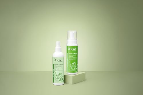 Ouidad Botanical Boost Curl Mousse - Lightweight Hair Styling Foam, Hydrates & Adds Shine, 7 fl oz