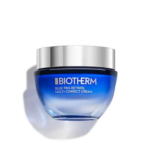Biotherm Blue Pro-Retinol Multi-Correct Cream: Fresh Melt-in Texture, Targets Wrinkles, Improves Skin Quality, Radiant and Refined, All Skin Types, Eco-friendly, 1.7 Fl. Oz.
