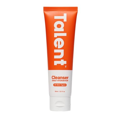 Talent Men's Daily Hydration Cleanser ? Korean Skincare, EWG Verified, Fragrance-Free, Non-Stripping Face Wash with Antioxidants, 3.0 fl oz