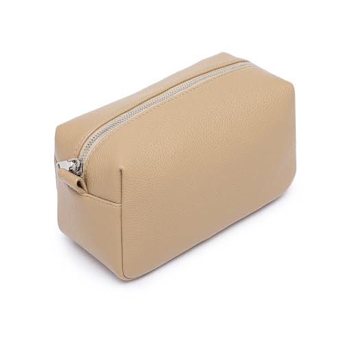 YONBEN PU Leather Travel Makeup Organizer Bag - Spacious & Stylish