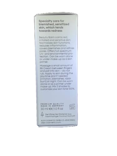 Alex Cosmetic BB Cream 30ml Nude Tone | Soothing Acne Care