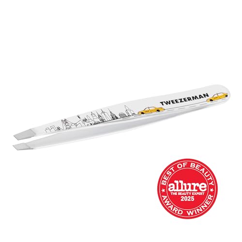 Tweezerman Slant Tweezer - Professional Hair Removal, Stainless Steel