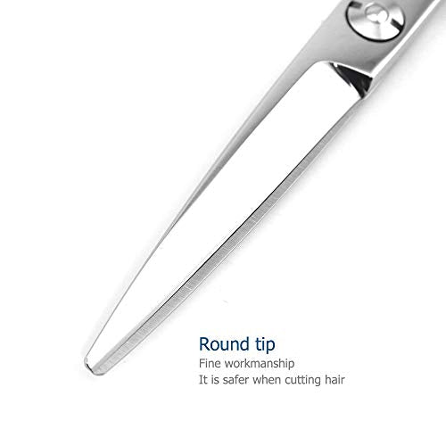 KINSARO Left Hand Hair Scissors 5.5 Inch 440C Professional Shears