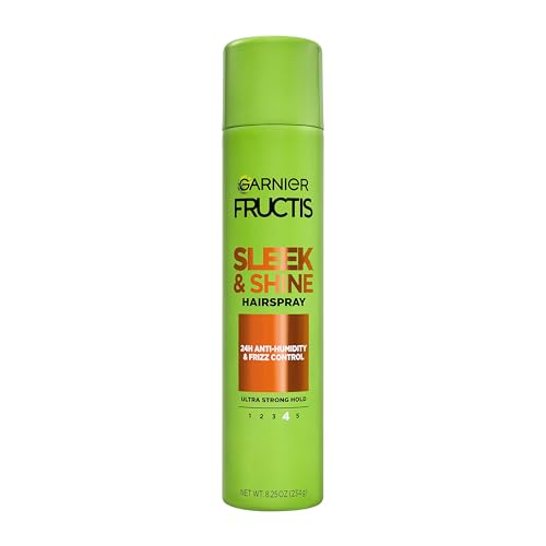 Garnier Fructis Sleek & Shine Anti-Humidity Hairspray 8.25 oz - Bamboo Variant