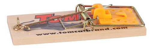 Tomcat Mouse Traps (Wooden), 4 Traps