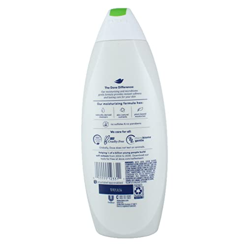 Dove Refreshing Body Wash Revitalizes and Refreshes Skin Cucumber and Green Tea Effectively Washes Away Bacteria While Nourishing Your Skin 22 oz