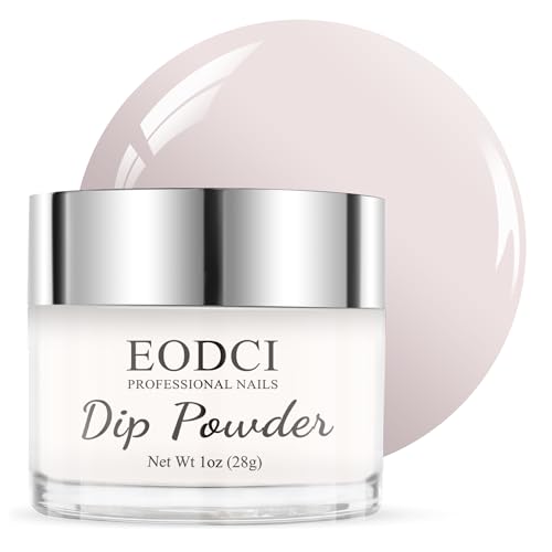 Milk White Nail Dipping Powder - Fast Drying No UV Lamp Required, 1 oz