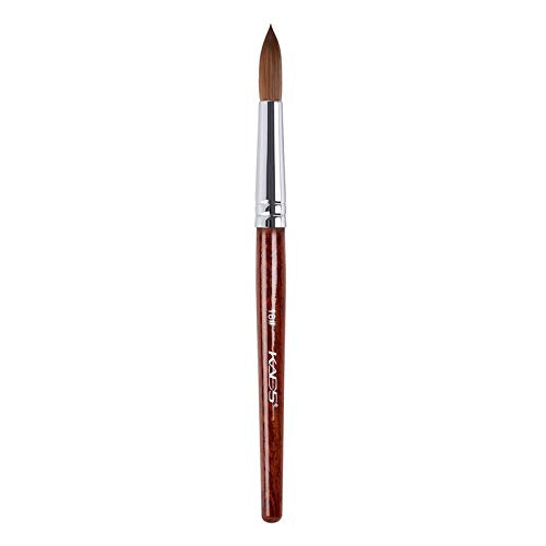 KADS Kolinsky Sable Nail Art Brush - Red Wood Acrylic Nail Brush - 22#