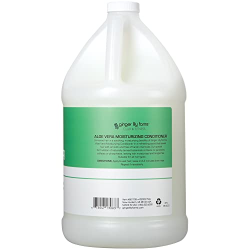 Ginger Lily Farms Club & Fitness Shampoo + Conditioner Bundle, Aloe Vera