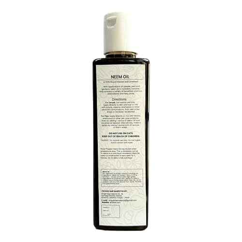 Pure Natural Neem Oil | Wood Pressed (4, Ounces)