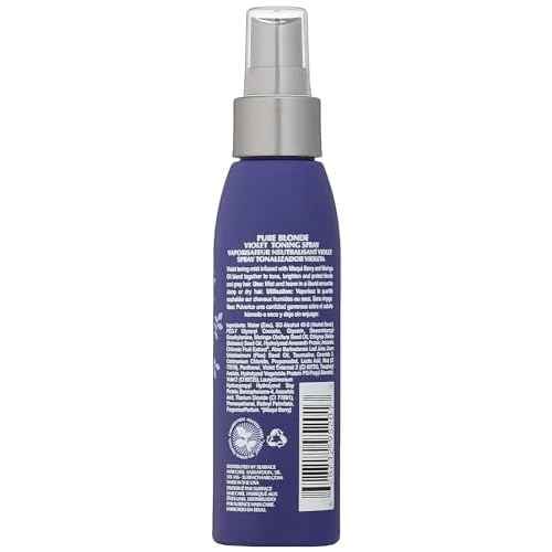 SURFACE Hair - Pure Blonde Violet Leave-In Toning Spray - Tones, Brightens & Protects Hair - 4 fl oz