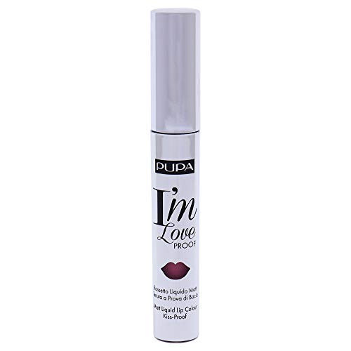 Pupa Milano I Am Love Proof Matt Liquid Lip Color - 004 Intense Rose for Women - 0.09 oz Lipstick