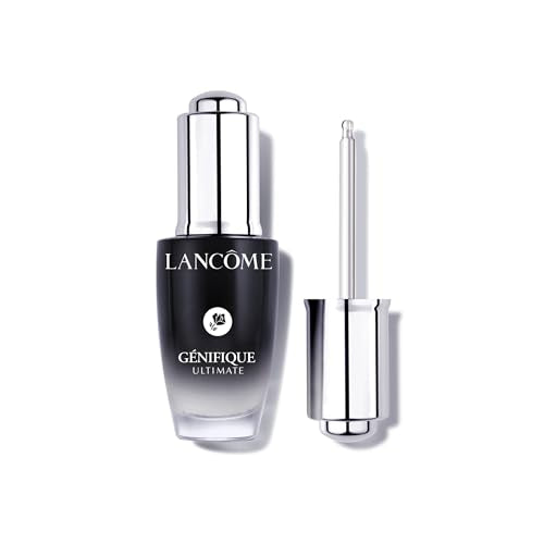 Lanc?me G?nifique Ultimate Dual Recovery Face Serum- Anti-Aging Serum Visibly Improves Fine Lines, Rough Texture, Plumpness and Even Skintone - with Beta Glucan and, Hyaluronic Acid