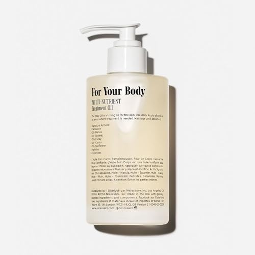 Nécessaire 2.5% Niacinamide Body Oil with Capasaicin for Firm & Smooth Skin