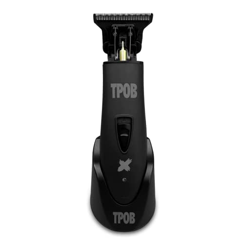 TPOB Ghost X Cordless Beard Trimmer – Professional T-Blade Clipper