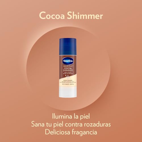 Vaseline Cocoa Shimmer Body Jelly Stick - Luminizer 3 Pack
