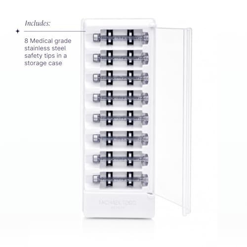 Dermaplaning Blade Refills 8-Pack for Sonicsmooth Devices