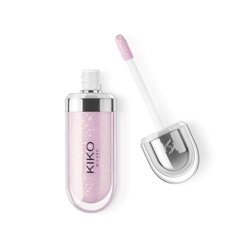 Kiko MILANO - 3d Hydra Lip Gloss 27 Softening Lipgloss for a 3D look | Pearly Lavender Color | Professional Makeup