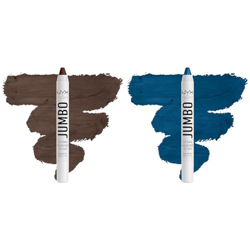 NYX Jumbo Eye Pencil Duo - Frappe & Blueberry Pop
