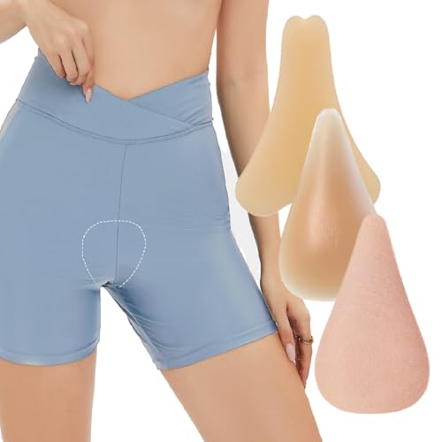 JULZYTH Camel Toe Concealer Pads - Reusable Silicone Adhesive (3-Pack)