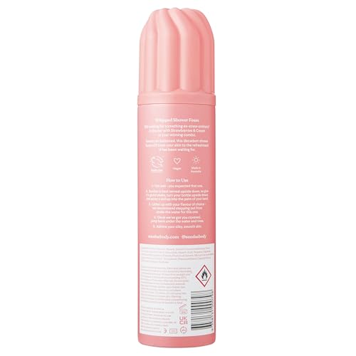 sundae Whipped Shower Foam Strawberries & Cream Foaming Body Wash 8.9 fl oz, 265ml
