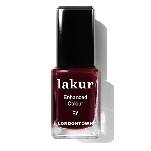 LONDONTOWN Lakur Red Nail Polish - Long-Lasting, Chip-Resistant