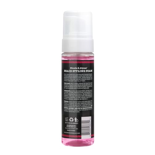 Nicole & Alyssa Braid Styling Foam 8oz – Extra Hold
