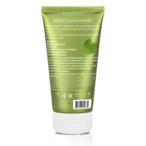 Naturtint Color Care Conditioner for Color-Treated & Dry Hair - Vegan & Paraben-Free