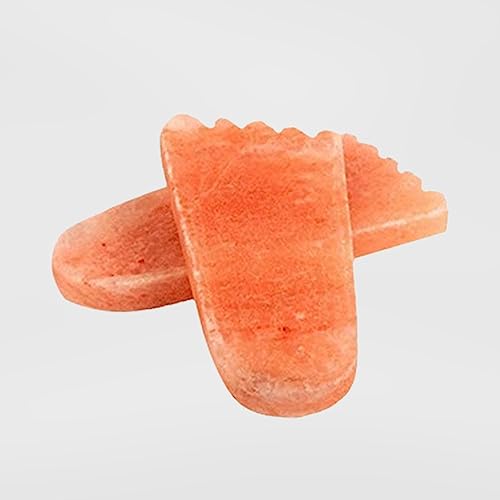 Himalayan Salt Detox Foot Blocks, Set of 2-10" L x 4" W x 1" H| Detoxification Block - Foot Tiles Spa at Home - Relaxing Therapy