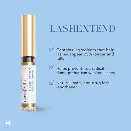 SeneGence LashExtend Eyelash Growth Serum, Effortlessly Enhances Lash Length for Naturally Longer-Looking, Defined Eyelashes